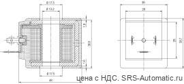 Соленоид 36 mm серия 02f  sol21 024 a c 000 - Соленоид 36 mm серия 02f  sol21 024 a c 000