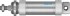 Festo DSNU-50-80-PPS-A Пневмоцилиндр - Festo DSNU-50-80-PPS-A Пневмоцилиндр