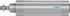 Festo DSBC-50-125-PPSA-N3 Пневмоцилиндр - Festo DSBC-50-125-PPSA-N3 Пневмоцилиндр