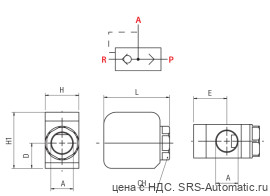 Клапан быстрого сброса aignep 66050 00 001 - Клапан быстрого сброса aignep 66050 00 001