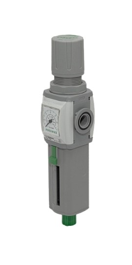 T171BEMBC - Фильтр-регулятор с встроенным манометром, G1/4", 0...8бар, 20мкм, 1450 нл/мин, технополимер, поток СЛЕВА НАПРАВО - T171BEMBC - Фильтр-регулятор с встроенным манометром, G1/4", 0...8бар, 20мкм, 1450 нл/мин, технополимер, поток СЛЕВА НАПРАВО