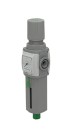 T171BEMBC - Фильтр-регулятор с встроенным манометром, G1/4", 0...8бар, 20мкм, 1450 нл/мин, технополимер, поток СЛЕВА НАПРАВО - T171BEMBC - Фильтр-регулятор с встроенным манометром, G1/4", 0...8бар, 20мкм, 1450 нл/мин, технополимер, поток СЛЕВА НАПРАВО