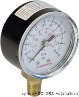 Norgren Manometer 18-013-013 Anschluss (Manometer): Rückseite 0 bis 10 bar Außengewinde R1/8 1 St.
