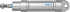 Festo CRDSNU-B-32-200-PPS-A-MG-A1 Пневмоцилиндр - Festo CRDSNU-B-32-200-PPS-A-MG-A1 Пневмоцилиндр