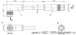 Соединительный кабель Balluff BCC M425-M412-3B-329-PS72N1-015-C009 - Соединительный кабель Balluff BCC M425-M412-3B-329-PS72N1-015-C009