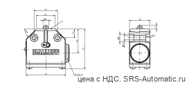 Одиночный выключатель Balluff BNS 819-100-K-15 - Одиночный выключатель Balluff BNS 819-100-K-15