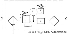 Festo FRC-1/2-D-MIDI-KB Блок подготовки воздуха - Festo FRC-1/2-D-MIDI-KB Блок подготовки воздуха