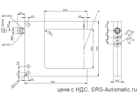 Щелевой датчик Balluff BGL 50A-007-S49 - Щелевой датчик Balluff BGL 50A-007-S49