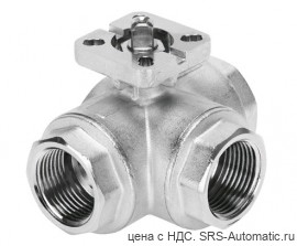 Festo VZBM-1/2-RP-40-F-3T-F03-B2B3 Кран шаровой - Festo VZBM-1/2-RP-40-F-3T-F03-B2B3 Кран шаровой
