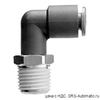 SMC KR-L08-03S Штуцер цанговый угловой