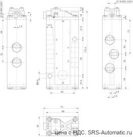 Aventics 5/2-пневмораспределитель, Cерия CD12 – 5711001100 - Aventics 5/2-пневмораспределитель, Cерия CD12 – 5711001100