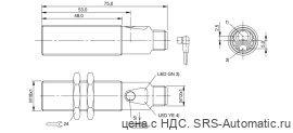 Оптический датчик Balluff BOS 18M-PI-RD30-S4 - Оптический датчик Balluff BOS 18M-PI-RD30-S4