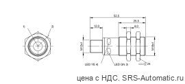 Ультразвуковой датчик расстояния Balluff BUS M18M1-XB-03/025-S92G - Ультразвуковой датчик расстояния Balluff BUS M18M1-XB-03/025-S92G