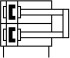 Festo DPZ-16-40-P-A Цилиндр с направляющими - Festo DPZ-16-40-P-A Цилиндр с направляющими