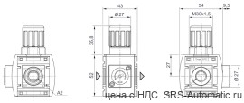 Aventics Регулирующий клапан, Cерия AS1-RGS – R412014633 - Aventics Регулирующий клапан, Cерия AS1-RGS – R412014633