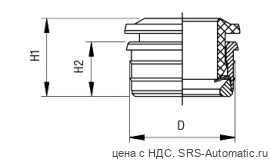 Цанговая завертка push-fit aignep 57800 00 002 - Цанговая завертка push-fit aignep 57800 00 002