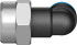 Festo QSLF-1/8-4-B Штуцер - Festo QSLF-1/8-4-B Штуцер