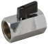 Кран муфтовый mini ball муфтовый с резьбой g iso 228 aignep 06065 00 004 - Кран муфтовый mini ball муфтовый с резьбой g iso 228 aignep 06065 00 004