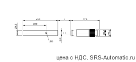 Индуктивный датчик Balluff BES G06MH-PSC30B-BP00,3-GS49 - Индуктивный датчик Balluff BES G06MH-PSC30B-BP00,3-GS49