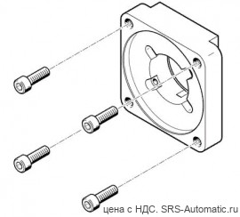 Festo EAMF-A-48A-100A Фланец - Festo EAMF-A-48A-100A Фланец
