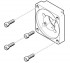 Festo EAMF-A-48A-100A Фланец - Festo EAMF-A-48A-100A Фланец