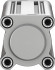 Festo DSBC-50-400-PPSA-N3 Пневмоцилиндр - Festo DSBC-50-400-PPSA-N3 Пневмоцилиндр