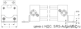 Лапа - номинальный диаметр от 16 до 25 rcp 025 - Лапа - номинальный диаметр от 16 до 25 rcp 025