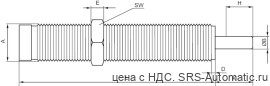 Aventics Промышленный амортизатор, Cерия SA2-RT – R412010699 - Aventics Промышленный амортизатор, Cерия SA2-RT – R412010699