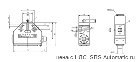 Одиночный выключатель Balluff BNS 813-FR-60-183-S80R - Одиночный выключатель Balluff BNS 813-FR-60-183-S80R