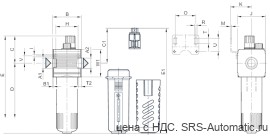 Aventics Стандартная масленка для масляного тумана, Cерия NL2-LBS – 0821301441 - Aventics Стандартная масленка для масляного тумана, Cерия NL2-LBS – 0821301441