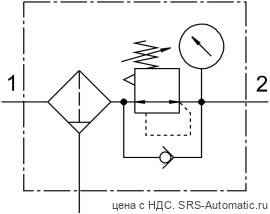 Festo MS9-LFR-NG-D6-CUM-DI-AG-PSI-AS Фильтр-регулятор - Festo MS9-LFR-NG-D6-CUM-DI-AG-PSI-AS Фильтр-регулятор