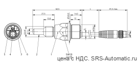 Емкостной датчик уровня Balluff BCS S44KK02-NOCFAG-EP00,3-GS49 - Емкостной датчик уровня Balluff BCS S44KK02-NOCFAG-EP00,3-GS49