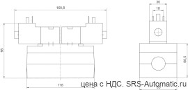 Aventics 5/3-пневмораспределитель, Cерия 581, размер 3 – 5813493190 - Aventics 5/3-пневмораспределитель, Cерия 581, размер 3 – 5813493190