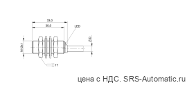 Индуктивный датчик Balluff BES M12MD-PSC20B-BV03-003 - Индуктивный датчик Balluff BES M12MD-PSC20B-BV03-003
