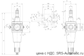 Aventics Регулирующий клапан с фильтром, Cерия NL6-FRE – 0821300862 - Aventics Регулирующий клапан с фильтром, Cерия NL6-FRE – 0821300862