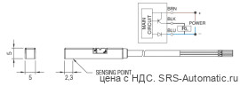 Взрывозащищенные (атех) магнитные датчики dtex - pnp серия mini  dtex03 p 2m - Взрывозащищенные (атех) магнитные датчики dtex - pnp серия mini  dtex03 p 2m