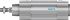 Festo DSBC-32-25-PPVA-N3 Пневмоцилиндр - Festo DSBC-32-25-PPVA-N3 Пневмоцилиндр
