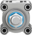 Festo DSBC-50-60-PPVA-N3 Пневмоцилиндр - Festo DSBC-50-60-PPVA-N3 Пневмоцилиндр