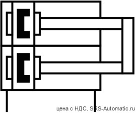 Festo DPZ-20-10-P-A Цилиндр с направляющими - Festo DPZ-20-10-P-A Цилиндр с направляющими
