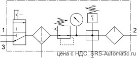 Festo FRC-1/4-D-MINI-KC Блок подготовки воздуха - Festo FRC-1/4-D-MINI-KC Блок подготовки воздуха