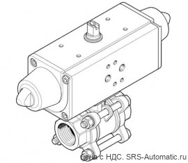 Festo VZBA-3"-GG-63-T-22-F0710-V4V4T-PS180-R-90-4-C Кран шаровой - Festo VZBA-3"-GG-63-T-22-F0710-V4V4T-PS180-R-90-4-C Кран шаровой