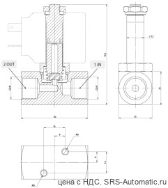 Клапаны электромагнитные прямого действия - 2/2 но 02f 03 2 15 v 0 - Клапаны электромагнитные прямого действия - 2/2 но 02f 03 2 15 v 0