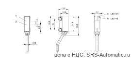 Оптический датчик Balluff BOS R020K-PO-PR11-02 - Оптический датчик Balluff BOS R020K-PO-PR11-02