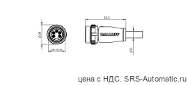 Разъем с кабелем Balluff BCC A315-0000-20-030-VS85N4-200 - Разъем с кабелем Balluff BCC A315-0000-20-030-VS85N4-200