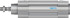Festo DSBC-32-40-PPVA-N3 Пневмоцилиндр - Festo DSBC-32-40-PPVA-N3 Пневмоцилиндр