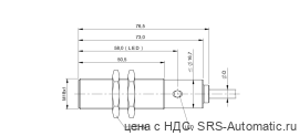 Индуктивный датчик Balluff BES M18MI1-PSC80B-BP02 - Индуктивный датчик Balluff BES M18MI1-PSC80B-BP02