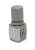 T171BRWA - Регулятор давления модульного монтажа, G1/4", 0...2бар, 1500 нл/мин, технополимер, поток СПРАВА НАЛЕВО, встроенный манометр - T171BRWA - Регулятор давления модульного монтажа, G1/4", 0...2бар, 1500 нл/мин, технополимер, поток СПРАВА НАЛЕВО, встроенный манометр