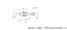 Оптический датчик Balluff BOS 08E-X-KS20-S49 - Оптический датчик Balluff BOS 08E-X-KS20-S49