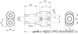 Aventics Серия QR1-S стандарт – R432000272 - Aventics Серия QR1-S стандарт – R432000272