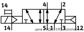 Festo MN1H-5/2-D-1-S-C Распределитель - Festo MN1H-5/2-D-1-S-C Распределитель